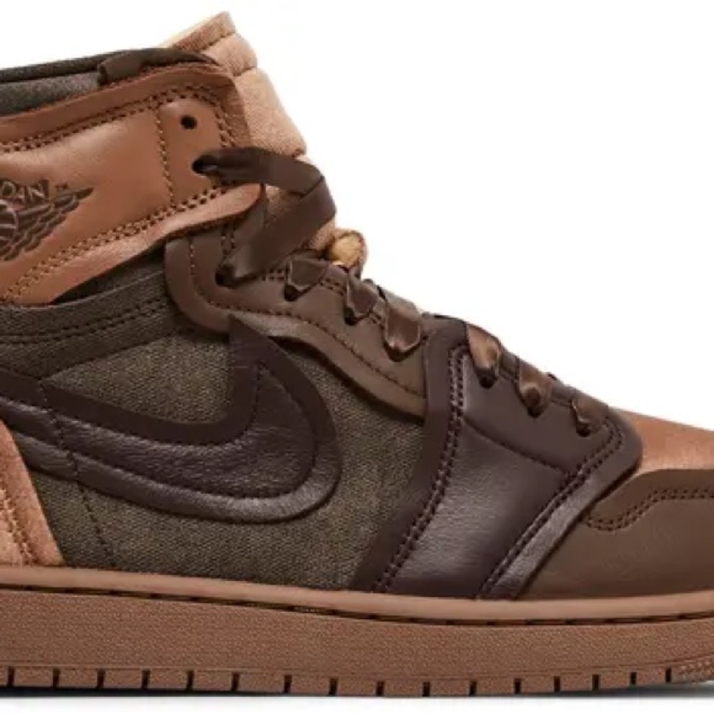 Jordan High-Top Sneakers - Brown and Black